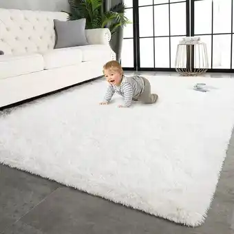 Alfombra De Felpa Para Salón, Dormitorio De 140x200 Cm