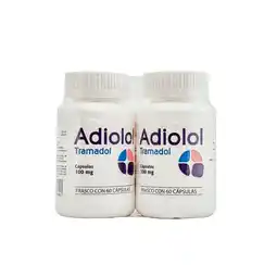 Farmacias YZA Adiolol Tramadol 100Mg 120 Caps oferta