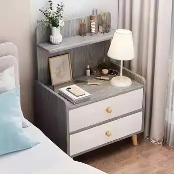 Buró Mesa De Noche Moderno Para Recamara Estilo Vintage