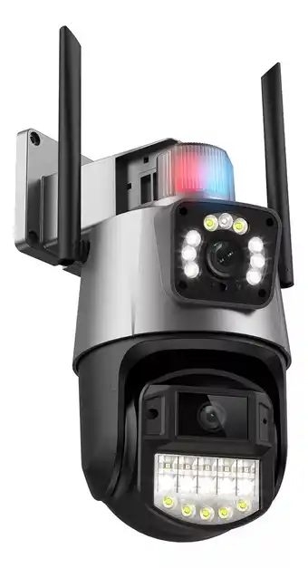 Mercado Libre Cámara de seguridad ANBERX P15Q Wireless con resolución de 8MP visión nocturna incluida negra oferta