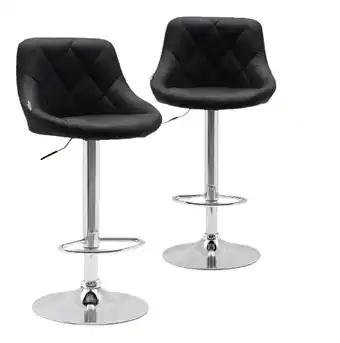 Mercado Libre Banca Mueblick WS98102 color negro con acabado cromado de 110cm de alto x 2u oferta