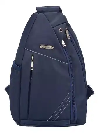 Mercado Libre Pechera Huser Hombre H15306 Acabado de los herrajes Niquel Color Azul Color de la correa de hombro Azul Diseño de la tela Lis oferta