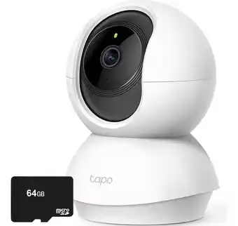 Mercado Libre Camara Vigilancia Tp-link Tapo C200 + Micro Sd 64gb Full Hd Color Blanco oferta