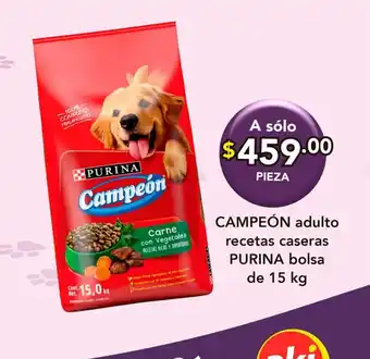 Campeon Adulto recetas caseras PURINA bolsa de 15 kg