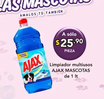 Limpiador Multiusos AJAX MASCOTAS de 1 lt