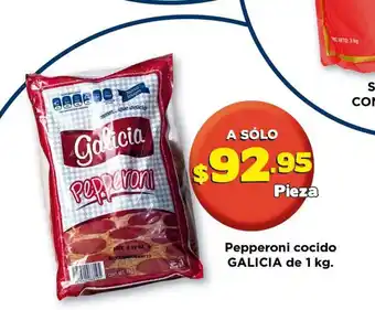 Super Aki Pepperoni cocido Galicia de 1 kg oferta