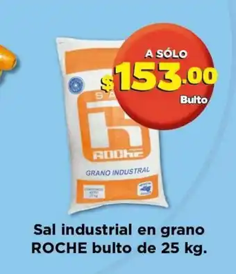 Sal industrial en grano ROCHE Bulto de 25 kg