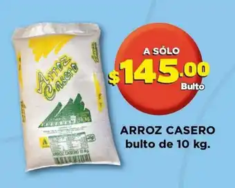 ARROZ CASERO Bulto de 10 kg