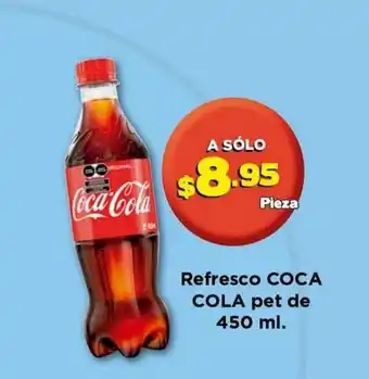Super Aki Refresco COCA COLA pet de 450 ml oferta