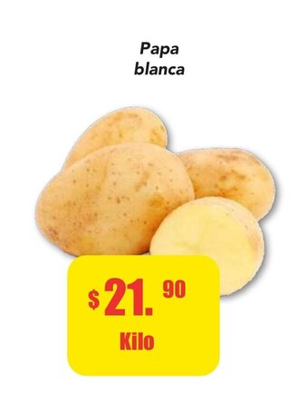 Super Aki Papa Blanca Kilo oferta