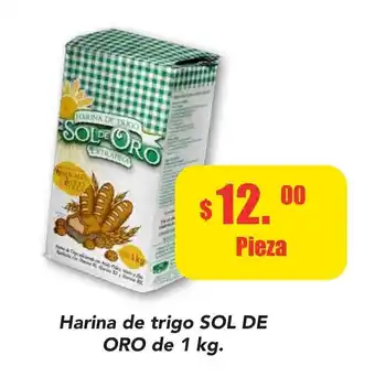 Super Aki Harina de trigo SOL DE ORO de 1 kg oferta