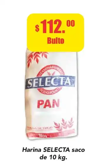 Harina SELECTA saco de 10 kg