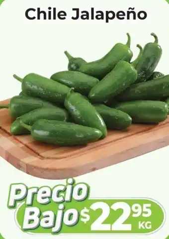 HEB Chile Jalapeño, kg oferta