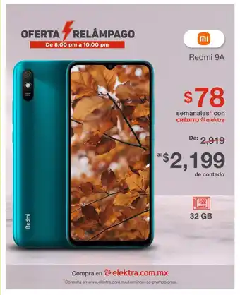 Elektra Mi - Redmi 9A oferta