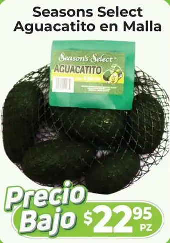 HEB Seasons Select Aguacatito en Malla oferta