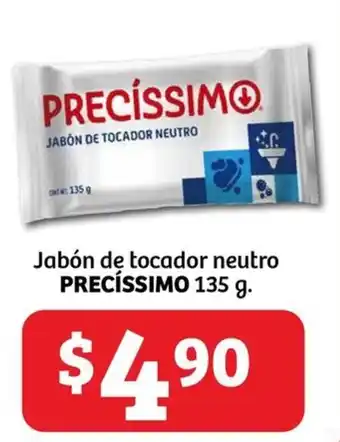 Soriana Híper Jabón de tocador neutro PRECÍSSIMO 135 g. oferta