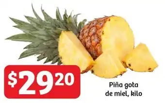 Soriana Híper Piña gota de miel, kilo oferta