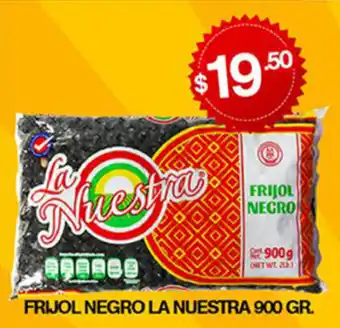 Frijol Negro Nuestra 900gr