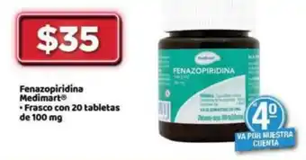Bodega Aurrerá Fenazopiridina Medimart 20x100mg oferta