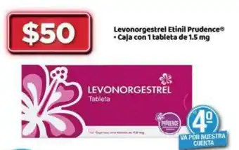 Levonorgestrel Etinil Prudence 1x1.5mg