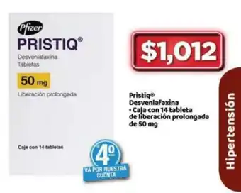 Pristiq Desvenlafaxina 14x50mg