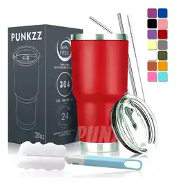 Mercado Libre Vaso Térmico De 30oz Acero Inoxidable Con Popote Y Cepillo oferta