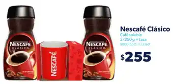 Nescafé Clásico 2/350g+Taza