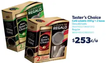 Taster's Choice 250g + 2 Tazas