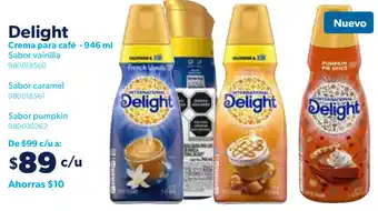 Sam's Club Delight Crema para Café -946ml oferta