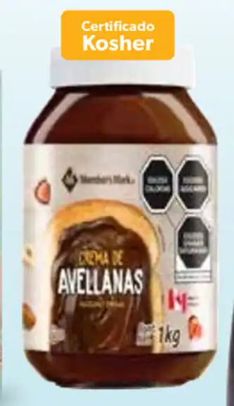 Sam's Club Crema de Avellana Elaborado con Aceite de Palma Sostenible 1kg oferta