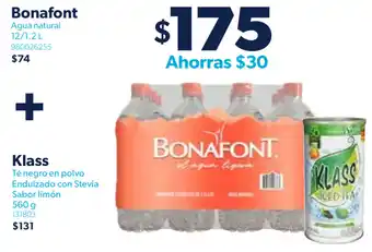 Bonafont 12/1.2L + Klass 560g