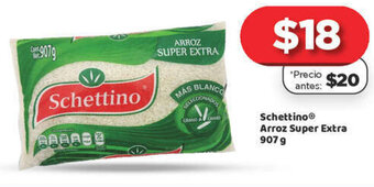 Bodega Aurrerá Schettino Arroz Super Extra 907g oferta