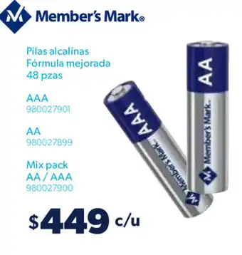 Pilas Alcalinas Fórmula Mejorada 48pzas Mix Pack AAA/AA