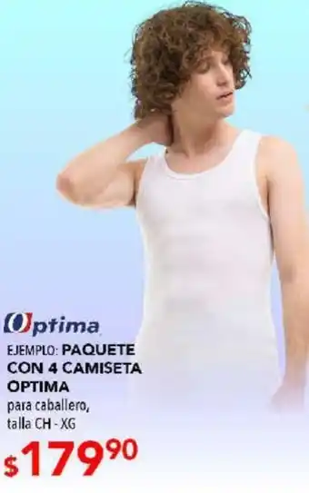 Woolworth Paquete con 4 Camiseta Optima CH-XG oferta