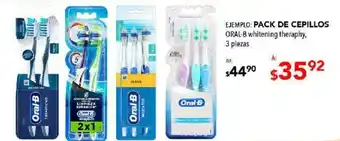 Pack de Cepillos Oral-B 3 piezas
