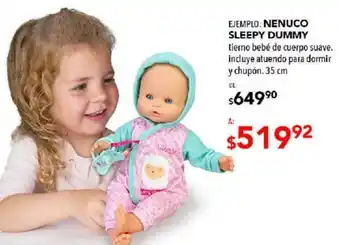 Woolworth Nenuco Sleepy Dummy 35cm oferta