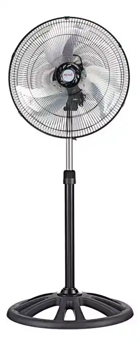 Mercado Libre Ventilador De Pedestal Mytek 3392 De 18 Pulgadas Metalico Color de la estructura Negro Color de las aspas Plateado oferta