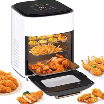 Mercado Libre Horno Multifunción Con Freidora De Aire De 15 L oferta