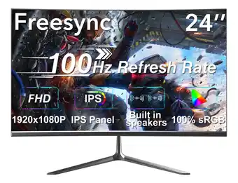 Mercado Libre Monitor Gamer Ips Pc Hdmi Full Hd Portatil 100hz 24 Bocinas oferta
