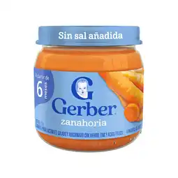 Farmacias YZA Gerber Papilla Etapa 2 Zanahoria 113g oferta