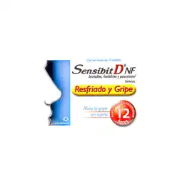 Farmacias YZA Sensibit D NF Antigripal Oral 12 tabletas oferta
