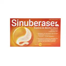 Farmacias YZA Sinuberase 10 Amp oferta