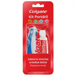 Farmacias YZA COLGATE KIT PORTATIL CEPILLO+PASTA+EST oferta