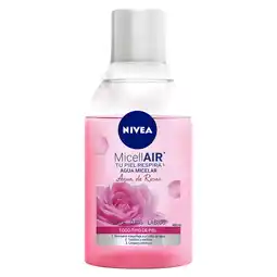 Farmacias YZA NIVEA Agua Micelar Desmaquillante Agua de Rosas Todo tipo de piel 400 ml oferta