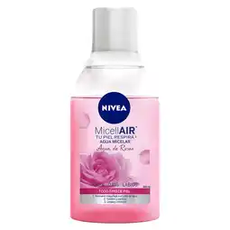 Farmacias YZA NIVEA Agua Micelar Desmaquillante Agua de Rosas Todo tipo de piel 400 ml oferta