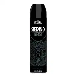 Farmacias YZA STEFANO BLACK DESODORANTE AEROSOL CABALLERO 113G 1 PZA oferta