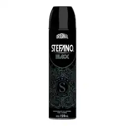 Farmacias YZA STEFANO BLACK DESODORANTE AEROSOL CABALLERO 113G 1 PZA oferta