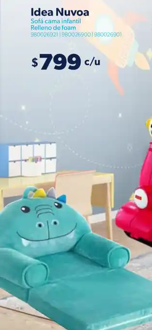 Sam's Club Sofá Cama Infantil Relleno de Foam oferta