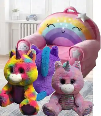 Sam's Club HugFun Peluche de Unicornio con Lentejuela Varios Modelos oferta