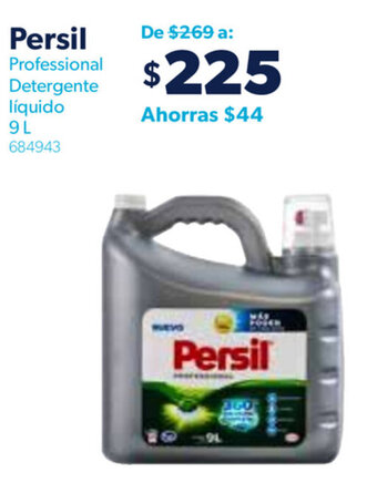 Sam's Club Persil Professional Detergente Líquido 9L oferta
